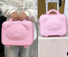 Load image into Gallery viewer, 3-Digit Number Lock Kids Bear-Shaped Hard Shell Storage Carry Case with Handle
