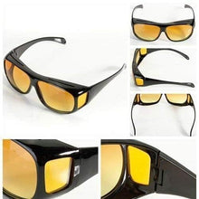 Load image into Gallery viewer, HD Vision Day &amp; Night Unisex Goggles Polarized Sunglasses Men And Women 100% UV Protection Driving All Bikes and Car Anti-Glare Glasses Combo Pack of 2 (Yellow And Black, Large Size)
