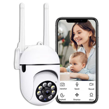 Load image into Gallery viewer, 1080p V380 Pro App 360 Degree Watch Live Streaming | Smart Wi-fi Wireless CCTV Security Camera Light Vision, Remote Indoor Mini Dome
