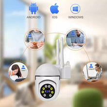 Load image into Gallery viewer, 1080p V380 Pro App 360 Degree Watch Live Streaming | Smart Wi-fi Wireless CCTV Security Camera Light Vision, Remote Indoor Mini Dome
