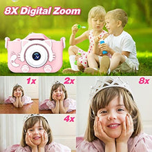 Load image into Gallery viewer, CADDLE &amp; TOES Kids Camera Toys for 3-12 Year Old Boys/Girls, Kids Digital Camera for Toddler with 1080P Video, Chritmas Birthday Festival Gifts for Kids,Camera for Kids
