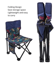 Load image into Gallery viewer, Folding Camping Chairs,Outdoor chair ,Beach Chair for Camping,Fishing Chair (Multicolor)
