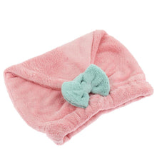 Load image into Gallery viewer, 1 Pc  Hair Drying Cap Hair Water Absorbing Towel for Women Girls
