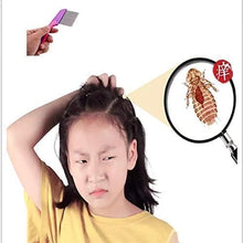 Load image into Gallery viewer, iron head lice comb remover
