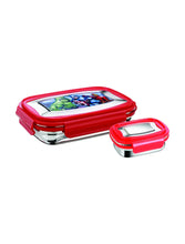Load image into Gallery viewer, customized cartoon Stainless Steel Durable On-the-Go Meal Snack Lunch Box with Spoon &amp; Fork
