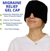 Load image into Gallery viewer, Migraine Relief Cap, Cold Therapy Headache Relief Hat
