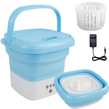 Load image into Gallery viewer, Mini Foldable Washer and Spin Dryer Small Foldable Bucket Washer
