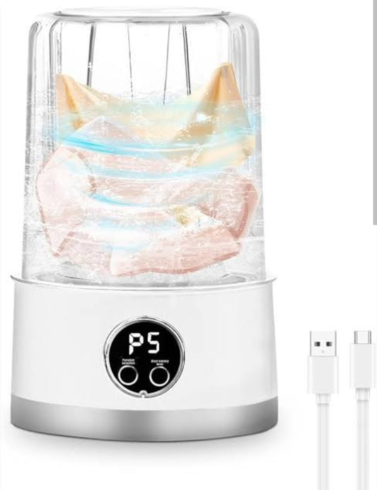 Wireless Charging Mini Washing Machine