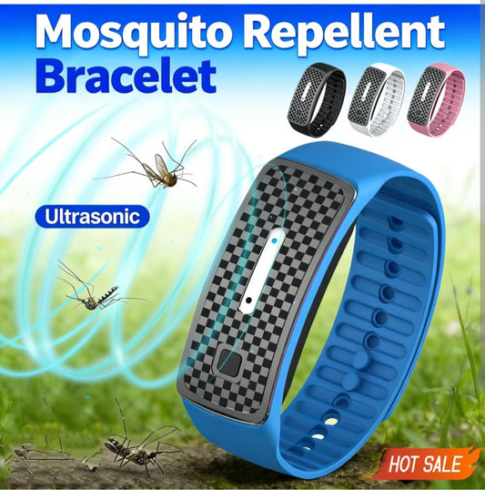 Ultrasonic Mosquito Repellent Wristband