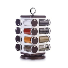 Load image into Gallery viewer, Ganesh Multipurpose Revolving Spice Rack With 16 Pcs Dispenser each 100 ml Plastic Spice ABS Material 1 Piece Spice Set 1 Piece Spice Set (Plastic)
