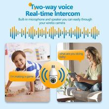 Load image into Gallery viewer, Wi-Fi CCTV Camera V380 Pro | Indoor 360° Smart Home Security Camera Light Vision 24x7 Continuous Recording with Motion Sensor LED Lights
