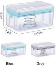 Load image into Gallery viewer, Portable Laundry Rolling Soap Box Easy Cloth Washing Soap Roller, Plastic Dispenser Case with Lid Having Roller(Pack of 1)
