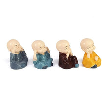 Load image into Gallery viewer, 4 Pcs Monk Car Decoration
