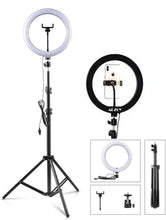 Load image into Gallery viewer, Premium Tripod 6.5 Feet | Mobile Stand for Youtubers, Video Creator, Reels, Shorts - 2 Variants
