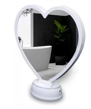 Load image into Gallery viewer, Magic Mirror Photo Frame with LED Light for Home Decor Gift for Birthday/ Anniversary/ Valentine&#39;s Day - Heart Shape
