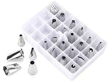 Load image into Gallery viewer, 24 Pc Icing Piping Nozzles Cake Sugar Craft Decorating Tool (24pieces Set)

