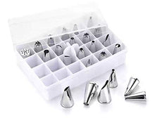 Load image into Gallery viewer, 24 Pc Icing Piping Nozzles Cake Sugar Craft Decorating Tool (24pieces Set)
