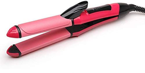 2 In 1 Hair Straightener And Curler With Ceramic Plate