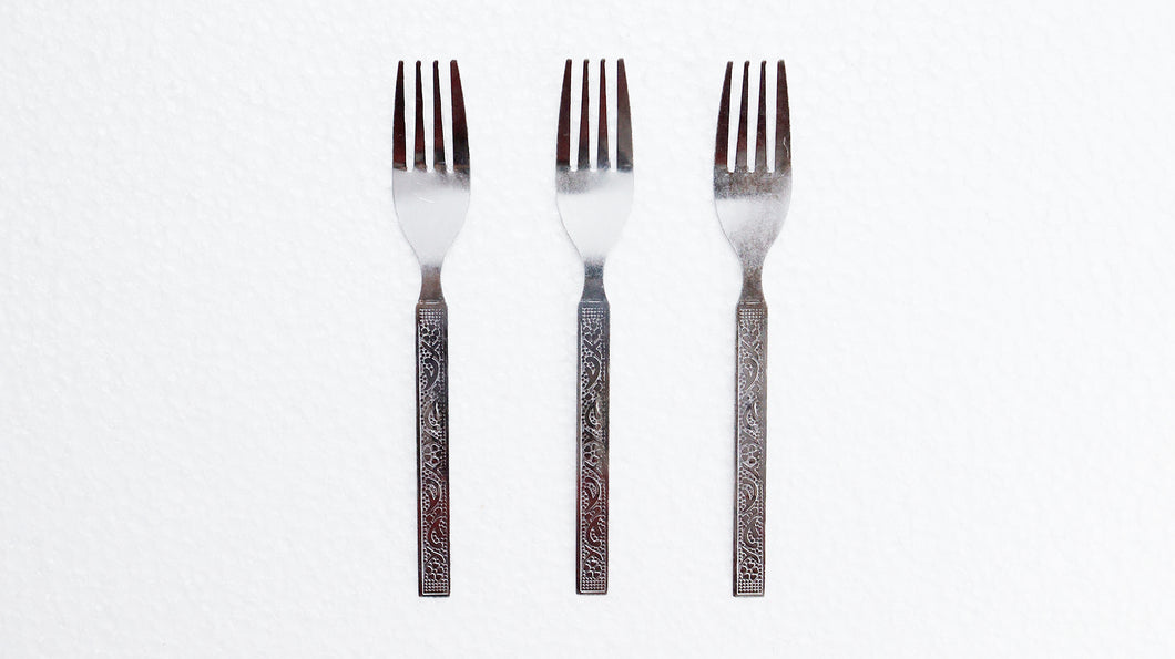 Stainless Steel Fork- Set of 3