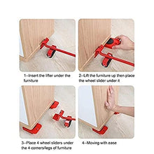 Load image into Gallery viewer, Furniture Moving Tools - Heavy Furniture Appliance Lifter and Mover Tool Set
