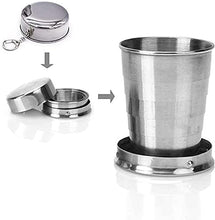 Load image into Gallery viewer, Stainless Steel Foldable Cup
