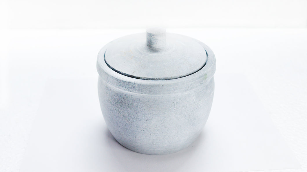 Soapstone Curd Pot