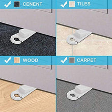 Load image into Gallery viewer, Non-Slip Door Wedges, Baby Safety Wedge with Rubber Hook Door Stopper Holds Doors PACK OF 2 (RANDOM COLOUR)
