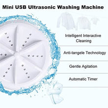 Load image into Gallery viewer, Mini ultrasonic Turbine Washing Machine Portable Device
