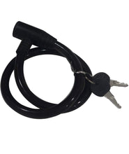 Load image into Gallery viewer, Anti-Theft Flexible Cable Lock with 2 Keys - Random Colors
