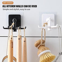 Load image into Gallery viewer, Wall Mounting 360 Degree Kitchen Rotating Hook with Sticker
