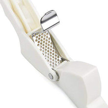 Load image into Gallery viewer, Portable Garlic Clamp White with Stainless Steel Blades
