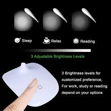 Load image into Gallery viewer, 360 Degree Flexible study Lamp with 3 Brightness Levels - Portable, Rechargeable
