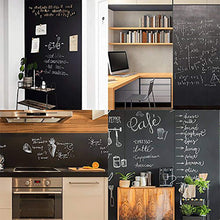Load image into Gallery viewer, Black Board (60x200cm) Wall Sticker Removable Decal Chalkboard with 5 Chalks
