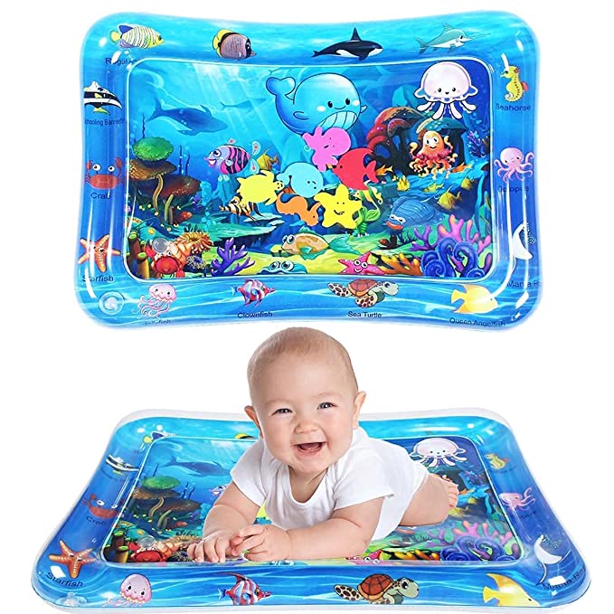 Water Play Mat for Babies - Baby Slapped Pad Leak Proof Water Play Mat