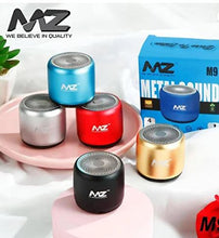 Load image into Gallery viewer, MZ M9 Portable Bluetooth Mini Speaker Dynamic Metal Sound with High Bass 5 W Bluetooth Speaker
