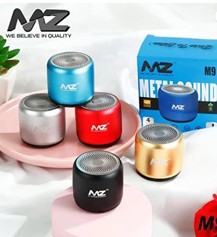 MZ M9 Portable Bluetooth Mini Speaker Dynamic Metal Sound with High Bass 5 W Bluetooth Speaker