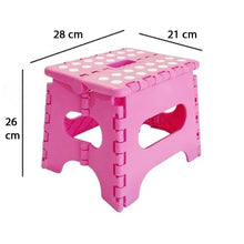 Load image into Gallery viewer, High Quality Plastic Foldable Stool - Random Colors
