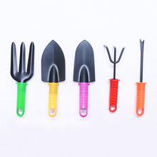 Load image into Gallery viewer, 5 Pcs Garden Tools with Heavy Plastic Handle
