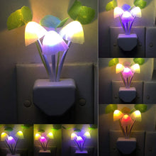 Load image into Gallery viewer, LED Mushroom Night Lights Sensor Dusk to Dawn Sensor Night Lights
