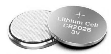 Lithium CR2025 3v Coin Cell Battery  (Pack of 2)