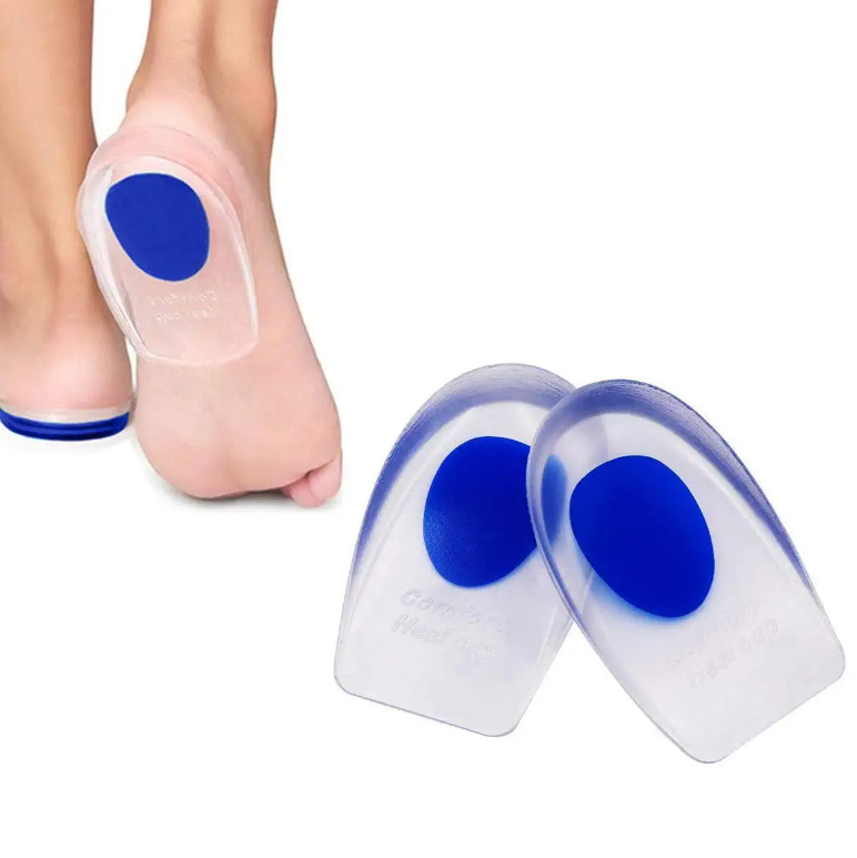 Silicone Healthy Heel Cups - 1 Pair