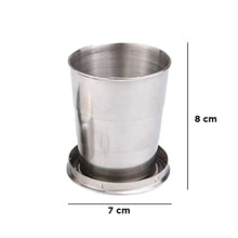 Load image into Gallery viewer, Stainless Steel Foldable Cup
