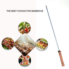 Load image into Gallery viewer, Steel 12 Pcs Barbeque Skewers Premium Quality /BBQ Sticks
