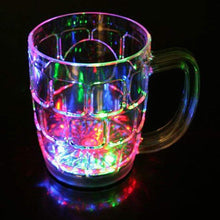 Load image into Gallery viewer, Light Changing led Mug, Magic Mug, Sparkling LED Light, 7 Rainbow Color , 250 ml Transparent (Pack of 1)
