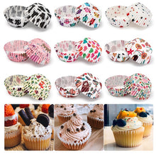 Load image into Gallery viewer, 25 Pcs Cake Printed Paper Cups Random Prints
