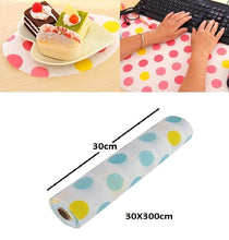 Load image into Gallery viewer, Plastic Foam Antibacterial Cabinet Pad Household Wardrobe Moisture Drawer pad Waterproof Anti Slip Paper Roll Kitchen Cupboard Liners Drawer Mat (Size 45x300cm) (Multi Design &amp; Color)
