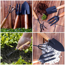 Load image into Gallery viewer, Big 10&quot; Gardening Tools Set-Big Hand Cultivator, Trowel, Garden Fork (Set of 3)
