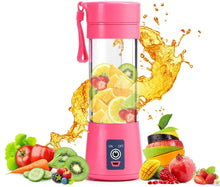 Load image into Gallery viewer, 6 Blade Portable Electric Mini USB Juicer/mixer
