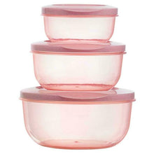 Load image into Gallery viewer, Mastercook Malta Round Plastic Container RANDOM COLOUR (3 pcs)
