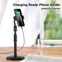 Load image into Gallery viewer, Desktop Mobile Stand. Table Phone Holder for iPhone and All Smartphones
